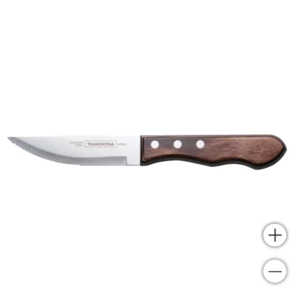 Tramontina Jumbo 6-piece Steak Knife Set Made in Brazil